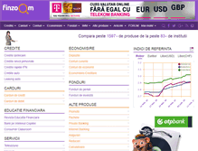 Tablet Screenshot of finzoom.ro
